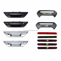 Luz Trasera LED para Puerta Trasera de Toyota Hilux 2016-2025, Luz de Freno Modificada para Maletero, Luz de Circulación Diurna DRL