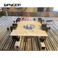 Machine de découpe automatique de pierre en promotion, routeur CNC 3015ATC avec broche 7,5 kW et système de contrôle GANGER pour marbre/granit de cuisine