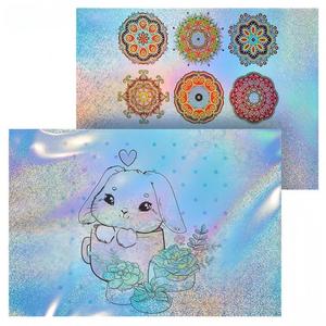 Waterproof Printable Holographic Vinyl Inkjet Self Adhesive <b>Sticker</b> Roll Industrial Wide Format Inkjet <b>Printers</b> - Product Image 3