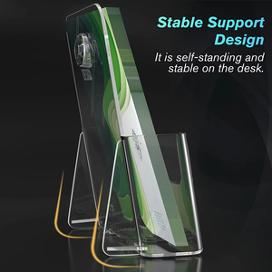 Portafolletos de acrílico transparente de 8,5x11 pulgadas, portafolletos, membretes, tarjeteros <span class=keywords><strong>para</strong></span> escritorio o montaje en pared - Product Image 3