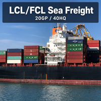 Agent maritime LCL depuis la Chine, transitaire maritime FCL 20GP 40HQ, service logistique de conteneurs maritimes FOB