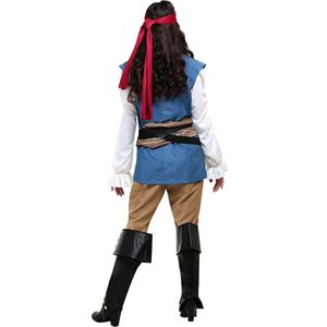 Costume de cosplay de carnaval et d'Halloween le plus vendu, déguisement de mascarade pour adultes, vêtements de film et de télévision, uniforme de pirate capitaine pour hommes et femmes - Product Image 3