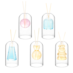 Botella de <span class=keywords><strong>Perfume</strong></span> de Lujo al por Mayor, 60ml 150ml, Botella de Vidrio de Doble Pared para Difusor de Aromas, para Decoración del Hogar y <span class=keywords><strong>Ambientador</strong></span> - Product Image 6