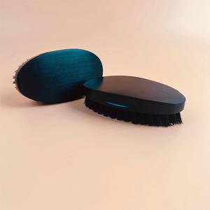 100% blaireau en poils de sanglier naturel pour hommes pagaie en bois avec forme ovale pour le soin de la <span class=keywords><strong>barbe</strong></span> - Product Image 6