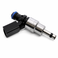 Inyector de Combustible 06F906036A 0261500020 con Conector para Audi A3 A4 TT VW GTI Jetta 2.0T, Boquilla de Inyector de Combustible