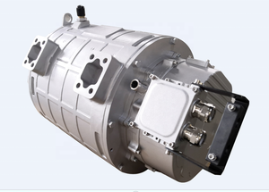 Motor PMSM síncrono de imanes refrigerado por agua para autobús, 60KW, 80KW, 90KW, 120KW, 170KW, 336VDC, 540VDC, 650V, 2100N.M de par, 100KW, 200KW, Central - Product Image 2