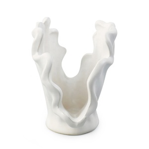 New Creative Sea <span class=keywords><strong>Anemone</strong></span> Jewelry Storage vaso in ceramica bianca vaso moderno in ceramica per fiori Tabletops Home Decor - Product Image 3