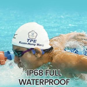 หูฟังไร้สาย Starsky Open Ear Bone Swimming IPX-8 กันน้ำ ไฟ LED แสดงสถานะแบตเตอรี่ต่ำ 5.2 ชาร์จไร้สาย ควบคุมด้วยปุ่ม สำหรับเล่นกีฬา ไฟ LED แสดงสถานะแบตเตอรี่ - Product Image 4