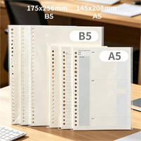 Papier de Rechange pour Carnet GemFully B5 2026, Agendas et Carnets Professionnels 2026, Planificateur Rechargeable en Cuir, Imprimante pour Bureau