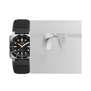 Montre mécanique automatique carrée pour homme, en acier inoxydable, lumineuse, étanche, 42 mm, mouvement Seikos BR0392 - Product Image 1
