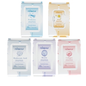 Lingettes démaquillantes fonctionnelles biodégradables OEM pour le visage et les <span class=keywords><strong>yeux</strong></span>, nettoyantes, sans alcool, non irritantes, probiotiques, Bosein et Rétinol - Product Image 1