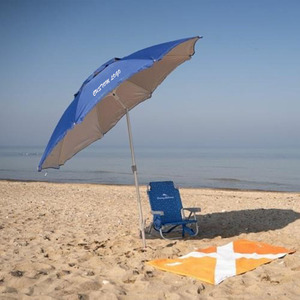 Mùa hè chất lượng cao 6 xương sườn không khí lớn Vent nghiêng ngoài trời UV50 + Sun Shade dù che xách tay xoắn mạnh mẽ trong du lịch bãi biển Ô - Product Image 6