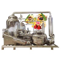 Automatische Groente-en Krokante Chips Friteuse Ananas Chips Vacuüm Frituren Machine