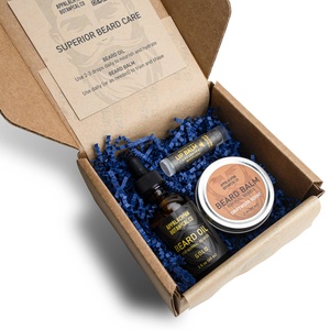 Appalachian Botanical Co <b>Beard</b> Oil Balm Lip Balm Set For Full <b>Beards</b> Original Scent Gold 2 Oz 2 Fl Oz Unscented - Product Image 2