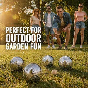 Ensemble <span class=keywords><strong>de</strong></span> boules <span class=keywords><strong>de</strong></span> pétanque professionnelles, 8 boules avec métal protégé contre <span class=keywords><strong>la</strong></span> rouille et sac <span class=keywords><strong>de</strong></span> transport, taille officielle, jeu <span class=keywords><strong>de</strong></span> pelote à balle pour l'extérieur - Product Image 6