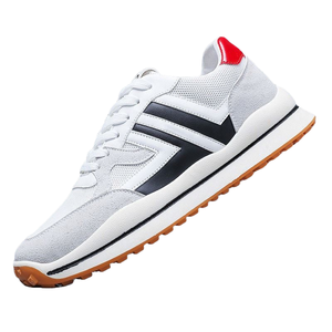 รองเท้าวิ่งผู้ชายแฟชั่นใหม่ น้ำหนักเบา ระบายอากาศได้ดี รองเท้ากีฬาแบบผูกเชือก พื้นรองเท้าแบบหนานุ่ม ผ้าตาข่าย เหมาะสำหรับเดินเล่น ฤดูร้อน ฤดูใบไม้ร่วง - Product Image 1