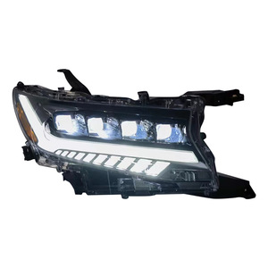 Ensemble de feux arrière LED à défilement séquentiel pour <span class=keywords><strong>Toyota</strong></span> <span class=keywords><strong>Prado</strong></span> 2018-<span class=keywords><strong>2022</strong></span>, avec feux de jour modifiés (DRL) et feux avant à fonction de feux de circulation - Product Image 6