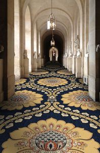 Оптовая продажа, объемный Печатный ковер karpet, большой настенный напольный ковер для банкетного зала, широкий зал, выставочный ковер для отелей, аксминстерский ковер - Product Image 6