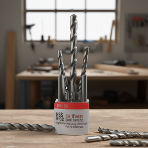 Hss Co Twist <b>Drill</b> <b>Bit</b> Ta1072 Bright Self Centering <b>Long</b> Series Universal For All Materials - Product Image 3