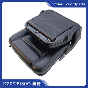 Siège de chariot élévateur Doosan Daewoo D30G D30SE B30SE pliable en cuir synthétique, chaise industrielle durable, pièce A30178712 - Product Image 4