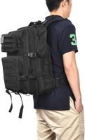 Classiques Randonnée Gym Tactique Sac À Dos Grand 3 Jours Assault Pack Molle Autres Randonnée sacs à dos Sac avec Fermeture Éclair Voyage Sacs À Dos Wat