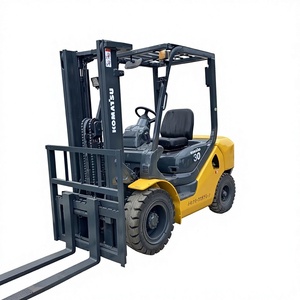Montacargas Komatsu FD30 FD50 FD70 usados originales de 3 toneladas con motor diésel, montacargas hidráulicos usados en oferta. - Product Image 1