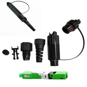 ANSHI ANSHI SC/APC Waterproof Fast Connector Reinforced Fiber Optic Connector quick connect
