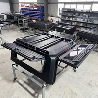 Galvanized Steel/Aluminum Folding Truck Bed Topper & Canopy with Key Lock for RAM 2500 6.4ft/8ft (1-Year Warranty)