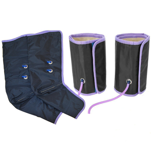 <span class=keywords><strong>Masseur</strong></span> de jambe de Compression D'air pour des Pieds et des Mollets Circulation Massage Veaux Enveloppe avec Contrôleur Portatif - Product Image 1