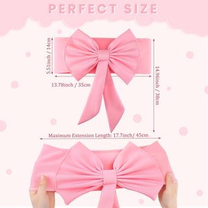 Fundas Elásticas para Sillas <span class=keywords><strong>de</strong></span> Spandex para Bodas, Lazos Decorativos Universales para Sillas - Product Image 3