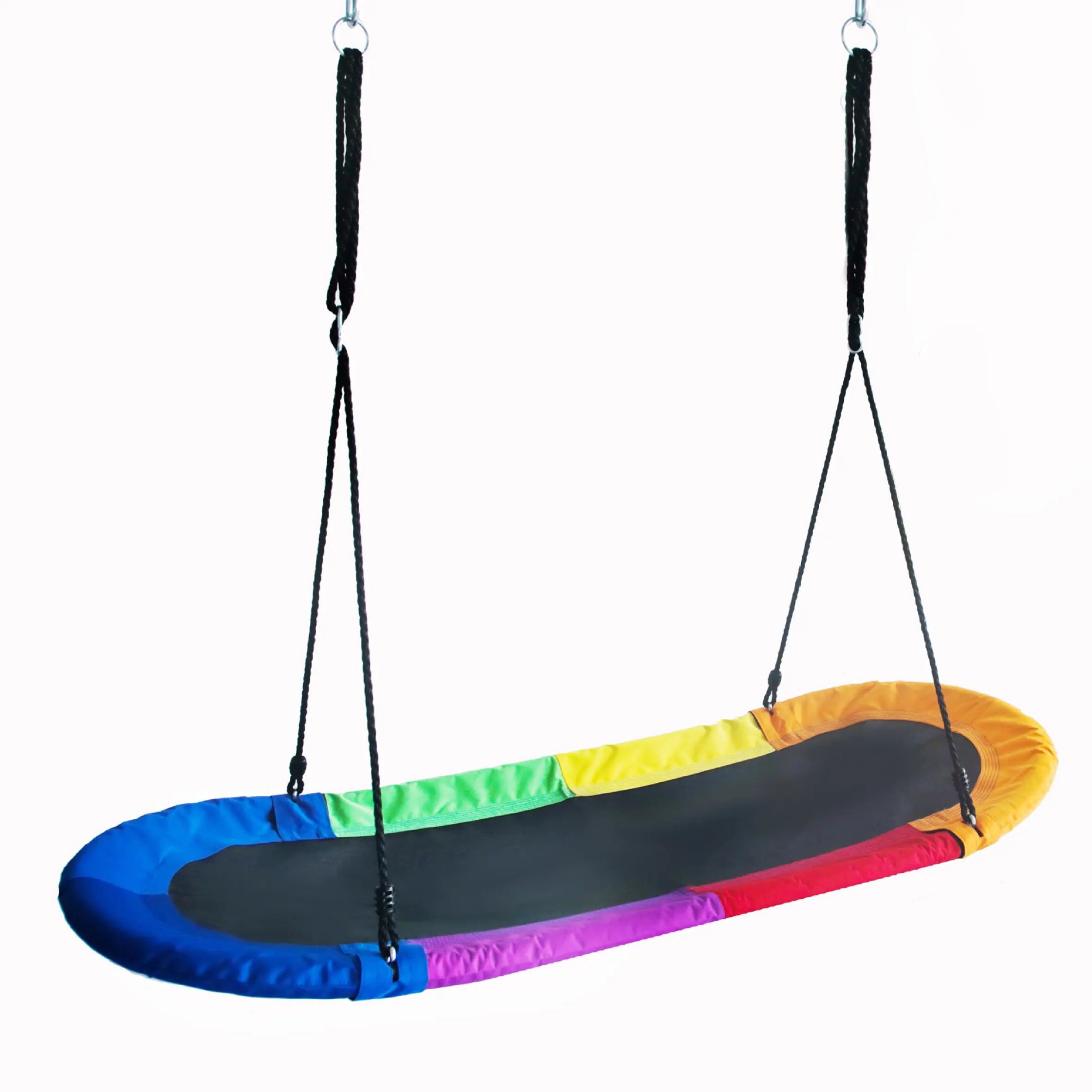 2024 prezzo basso altalena in plastica con, altezza regolabile corde sedia a colori su misura per bambini/