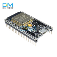 Carte d'extension DIYMORE ESP32 compatible WiFi ESP32 pour carte de développement NodeMCU-32S 3.3V-5V 38 broches GPIO