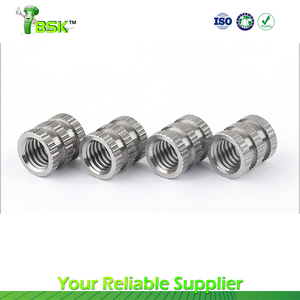 صمولة مصنوعة من النحاس الأصفر تذوب بالحرارة M2 M3 M4 M5 M6 M8 M10 صواميل ملولبة للبلاستيك - Product Image 4