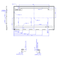 Pantalla LCD TFT Industrial de 23.8 Pulgadas, Resolución 1920x1080 FHD, Módulo de Monitor con Pantalla LCD LVDS de 30 Pines, Personalizable