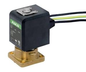 Électrovanne Emerson Asco Ascos126pinch, 2/2 voies normalement fermée, action directe, 24 VDC, faible volume mort pour réactifs - Product Image 4