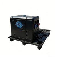 Générateur diesel super silencieux et compact 5KW 6KW 7KW 8KW ATS AVR Démarrage à distance Vente directe usine Alimentation de secours domestique et extérieure