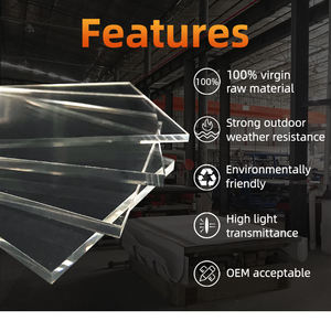 <span class=keywords><strong>Feuille</strong></span> acrylique transparente coulée 6 <span class=keywords><strong>mm</strong></span> et 12 <span class=keywords><strong>mm</strong></span> pour <span class=keywords><strong>plexiglas</strong></span> pour découpe laser, feuilles de plastique - Product Image 4