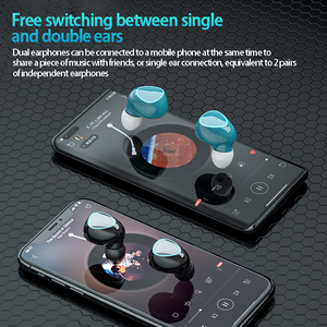 Idées — écouteurs sans fil <span class=keywords><strong>Hifi</strong></span> 9D stéréo Led, oreillettes de Type C M22, à affichage numérique, nouveau produit - Product Image 3