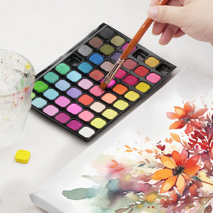 Vente en gros de pinceaux de peinture d'artiste du bois <span class=keywords><strong>Kit</strong></span> de 15 pièces poils de nylon <span class=keywords><strong>pour</strong></span> huile <span class=keywords><strong>aquarelle</strong></span> acrylique <span class=keywords><strong>débutant</strong></span> avec étui noir - Product Image 5