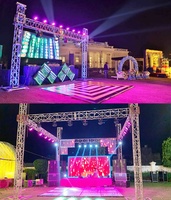 Usine de haute qualité scène Truss affiche Dj tête mobile lumière Truss aluminium lumière Trussing système