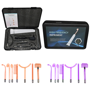 Varita de tonificación Facial de alta frecuencia con ozono de microcorriente para uso doméstico, máquina de tratamiento de argón y <span class=keywords><strong>Acan</strong></span>, herramientas de belleza para masaje de ojos (LW-068) - Product Image 4