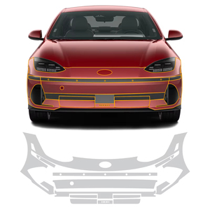 ฟิล์ม TPU ป้องกันสีตัดล่วง<span class=keywords><strong>หน้า</strong></span>แบบมีกาวในตัวคุณภาพสูงสำหรับ Hyundai ioniq 6 (2023-2024) ตัวรถที่มองไม่เห็น - Product Image 1