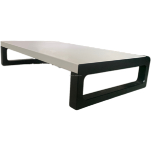 Metal Monitor Stand Riser And <strong>Computer</strong> <strong>Desk</strong> Organizer With Drawer For Laptop <strong>Computer</strong> - Product Image 2