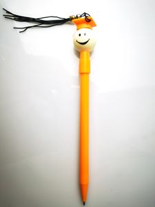 नया आगमन रचनात्मक डॉक्युटोरियल हैट डॉल ड्राइव पेन लोगो के साथ - Product Image 6