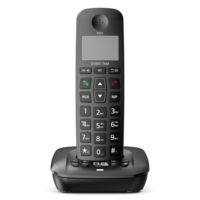 Téléphone sans fil numérique DECT 1.8G/1.9G D1007TAM avec répondeur, combiné unique et identification de l'appelant DECT TAM