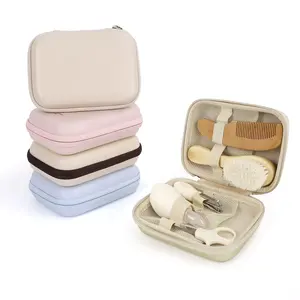 Custom Travel Shoe Shine Kit Storage Box Custom ravel Shoe Shine Kit Storage Portable Hard Shell Shoe Cleaning Set EVA Case