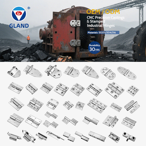 Vô hình bướm cửa thủy lực bản lề thép không gỉ Phụ kiện phần cứng tủ bếp có thể tháo rời 180 độ cửa bản lề - Product Image 1