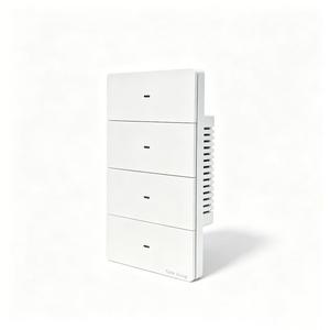 Interruptor de Pared de 3 Botones YuHe Group, Control Táctil, Wi-Fi, Diseño Minimalista, IP20, 16A, 230V, Material de PC - Product Image 5