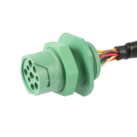 Cable adaptador de 16 pines hembra a J1939 Tipo 2 macho SAE J1939 lector de código hembra de 9 pines