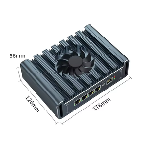 Mini PC BKHD L G31 N5105 con Design a Ventola, 4x2.5G I226, Router Ethernet Desktop, Firewall Jasper Lake, Supporto Pfsense MikROS - Product Image 3